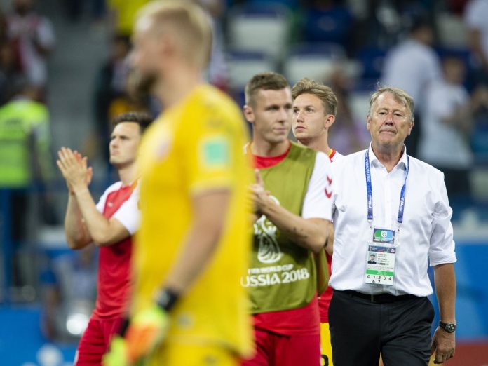 VM fotball 2018, Kroatia - Danmark. 3-2 (straffespark)