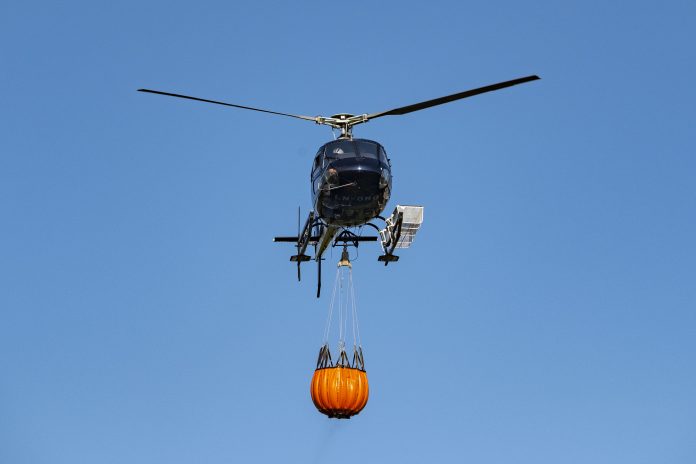 Kraftig brann ved Vindslandsheia