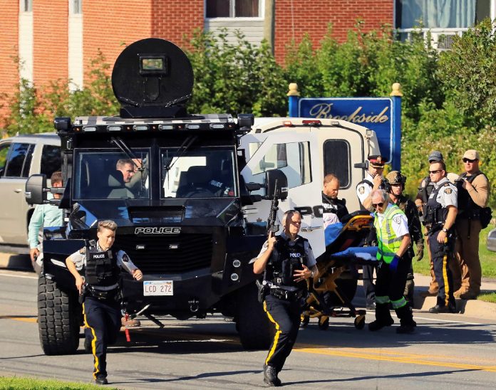 APTOPIX Canada Shooting