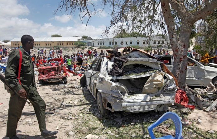 APTOPIX Somalia Blast