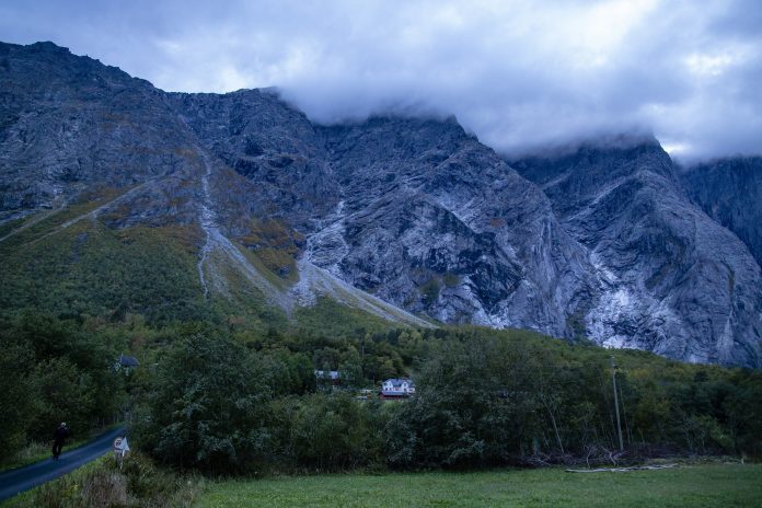 Rødt farenivå ved Mannen.