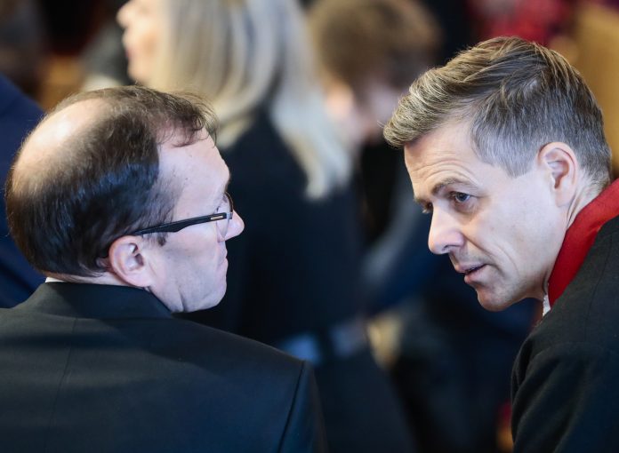 Den høytidelige åpningen av det 163. storting.