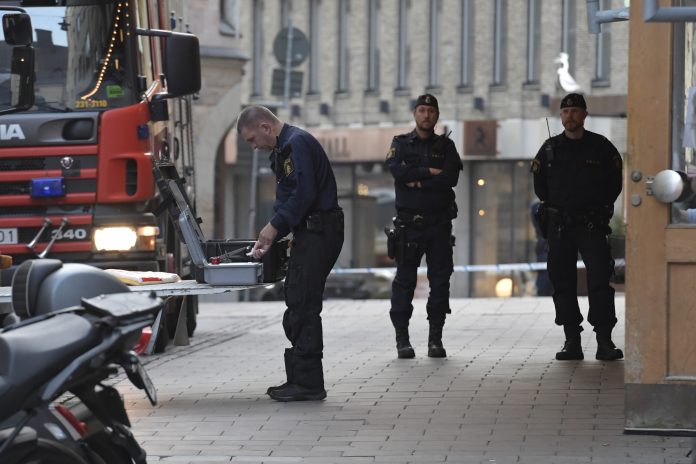 Politiaksjon i Stockholm