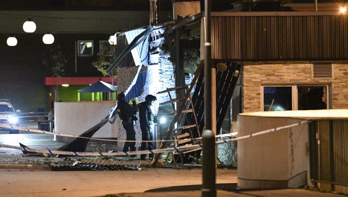 EXPLOSION ROSENGÅRD MALMÖ