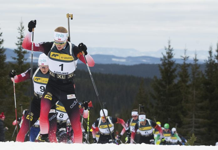 Menn fellesstart skiskyting i sesongåpning