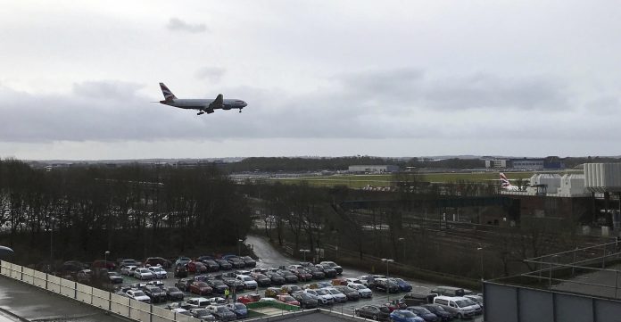 Britain Gatwick Airport Drones