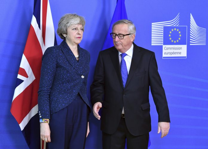 Theresa May, Jean-Claude Juncker