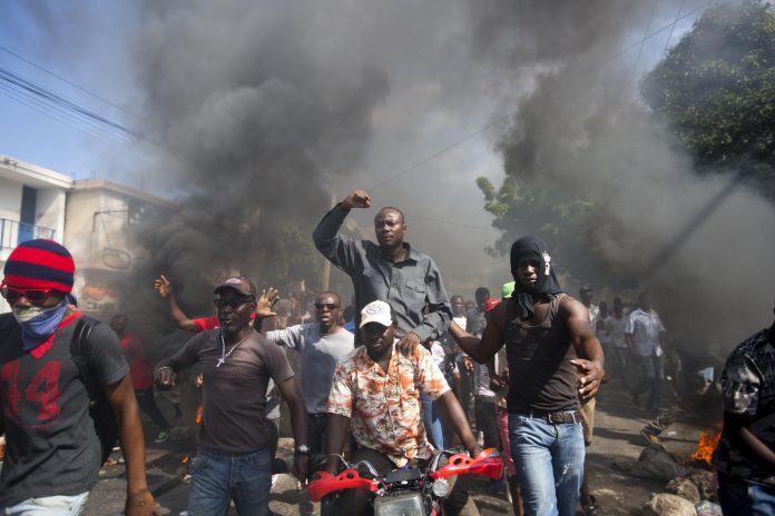 Haiti Protest