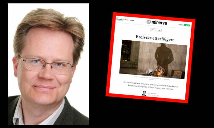 Jan Arild Snoen resett terror kommentarfelt breivik