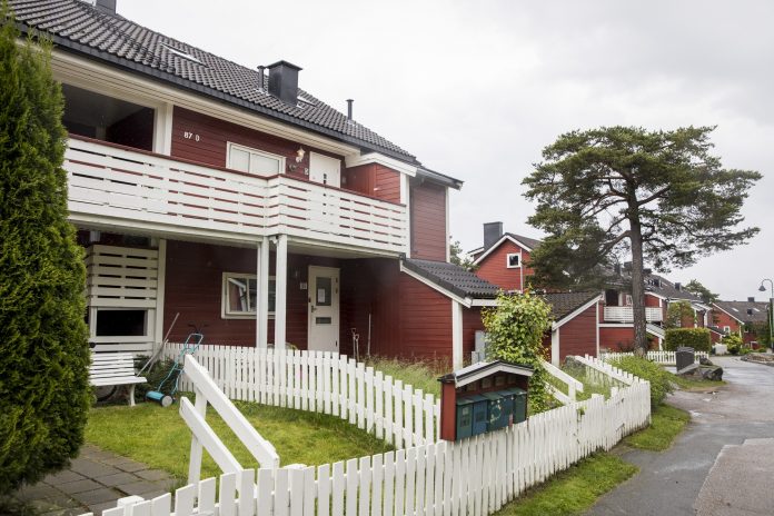 Leiligheten, som ligger i 2.