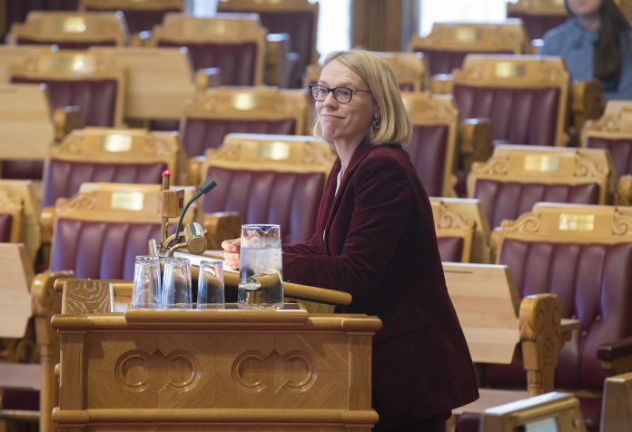 Stortinget spørretime.