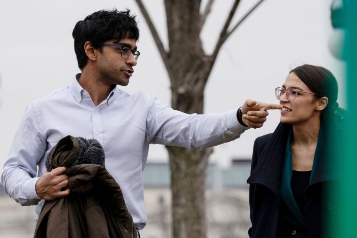 CONGRESSIONAL DEMOCRATS UNVEIL GREEN NEW DEAL, WASHINGTON DC, USA - 07 FEB 2019