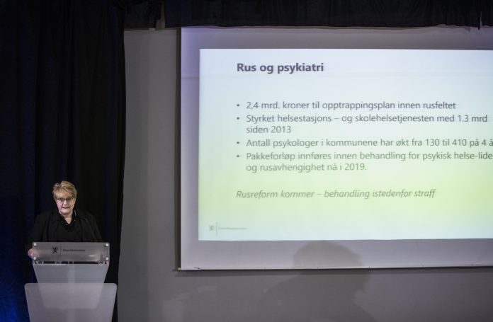 Regjeringen legger frem stortingsmeldingen