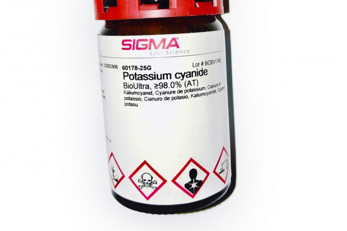 Cyanid på avveie.