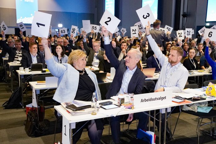 Høyres Landsmøte 2019 på Thon Hotel Gardermoen