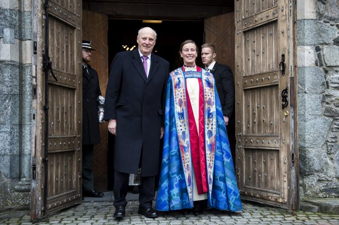 Vigsling av ny biskop i Stavanger.