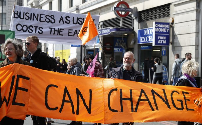 Britain Climate Protest