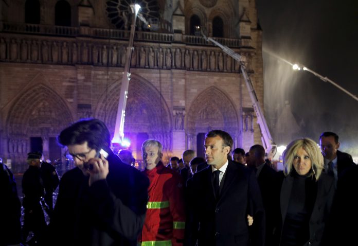 France Notre Dame Fire
