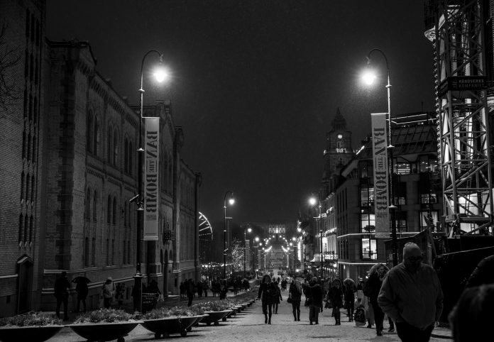 125 siden byens første elektriske gatelys