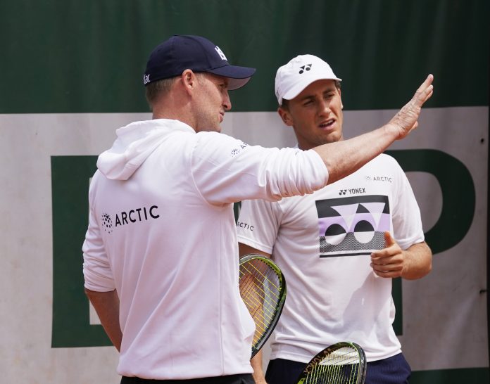 Casper Ruud trener i French Open