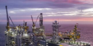 Her fra Johan Sverdrup-feltet, det tredje største oljefeltet på norsk sokkel. Foto: Carina Johansen / NTB scanpix